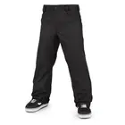 Volcom Mens 2024 Snowboard Snow - 5 Pocket Pant - Black