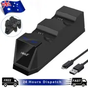 For PS4 PlayStation 4 Controller Dual Fast Charger Dock Station Charging Stand