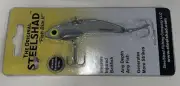 SteelShad - Original Series (3/8 oz) Silver - Bass Fishing Lures - Lipless
