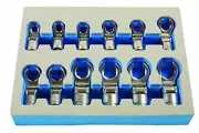 Laser 7165 Tools-Flexible Crows Foot Wrench Set 38 D 12pc-7165