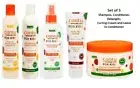 Cantu Kids Shampoo, Conditioner, Leave In conditioner, Detangler &Curling Cream
