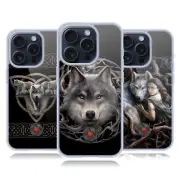 OFFICIAL ANNE STOKES WOLVES 2 GEL CASE COMPATIBLE W/ APPLE iPHONE PHONES/MAGSAFE