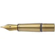 CARAN D'ACHE Ecridor Nib Section - Stainless Steel Gold Plated - NEW