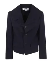 Comme des Garçons Comme des Garçon Twill Buttoned Blazer L,M Black
