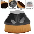 3pcs Liquid Foundation Brushes Flat Blush Brushes Brushesack