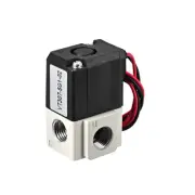 QVT307 Air NC Single Electrical Solenoid Valve DC24V 3 Way 2 Position 1/4" PT