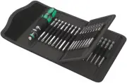 Wera 33 Piece Kraftform Kompakt Set with Rapidaptor Screwdriver and Bits
