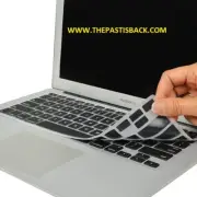 APPLE SILICONE/WASHABLE KEYBOARD PROTECTOR FOR APPLE MACBOOK & iMac BLACK NEW!!!