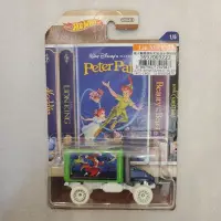 在飛比找蝦皮購物優惠-風火輪迪士尼系列合金小汽車 小飛俠彼得潘綠色貨車 微盒損出清