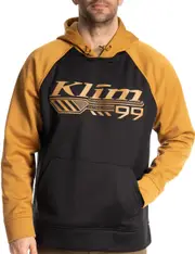 Klim Foundation, hoodie , color: Black/Orange , size: XXL