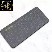 Transparen Wireless Keyboard Only Cover for Logitech K380 Wireless Colorful US S