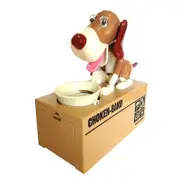 Cute Dogs Steals Coins Like Coin Munching Toy Money Box Practical A