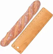 Baguette Transfer Peel, Flipping Board for Baking of French Baguette Bread, Loaves and Ciabatta, Keep Dough in Shape, Made with Food-Grade Premium Beech Wood, 15 Inch Long