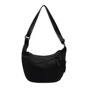 Crescent Bag Crossbody Bag Slings Bag Purses for Women Men Trendy Slouchy Dumpling Bags Half Moon Shape Shoulder Bag brown