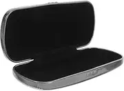 [MUCKLILY] Hard Shell Aluminum Glasses Case for Travel Lightweight and Portable Eyewear Holder for Sunglasses Items Durable Collision Storage for Men Women