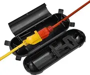 Outdoor Extension Cord | Waterproof Extension Cord Box with Seal - Electrical Power Cord Enclosure to Protect Outdoor Outlet, Plug, Socket, Holiday Decoration