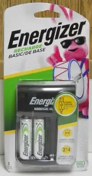 Energizer Recharge Basic AA/AAA NiMH Charger With 2 AA Batteries