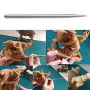 1Pc 9.3 Inch Stainless Steel Pottery Modeling Stick Clay Tool DIY Carving Cra CR