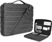 NIDOO 13 Inch 14 Inch EVA Laptop Bag Compatible with MacBook Air 13 M3 M2 / MacBook Pro 14 M3 13 M2 / 13.4 Inch XPS 13/14 Inch MateBook Laptop, Shockproof, Splashproof Bag, Shoulder Bag for 13.5 Inch