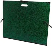 Clairefontaine - Ref 38930C - Annonay Art Folder - B2+ Size, Ribbon and Handles Closure, 30mm Spine, White Paper Lining, Acid Free - Suitable for Transporting Artwork