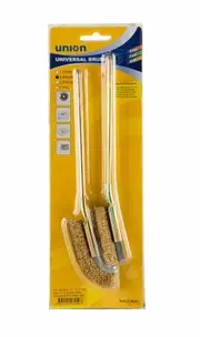 Union HIJ-22 7122202 - Hand Brush Set 2 Piece Brass Wire 0.13