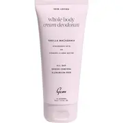 Gem Whole Body Cream Deodorant Vanilla Macadamia 73mL