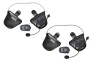Sena SPH10HD-FM-01 Dual Pack Half Helmet Motorcycle Intercom