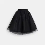 Tulle Midi Skirt