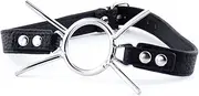 Metal cat whisker gag adult sex toys female deep throat gag sm forced water mouth ball
