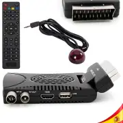 Tuner Tdt T2 High Definition Scart Infrared Remote Control USB HDMI Dvb T2