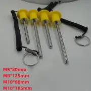 Weight Stack Pin M8x125mm M8x80mm Magnetic Yellow Bolt Weight Stack Pin