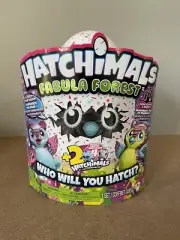 Hatchimals Fabula Forest-Hatching Egg with Interactive Tigrette w/2 Bonus! NIB
