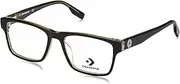 [CONVERSE ALL STAR] Converse CV5019Y Glasses, Crystal Cargo/Moss, 0 for Kids, Crystal Cargo/Moss