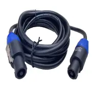 50ft Speakon to Speakon Cable 12 Gauge AWG PA Audio to DJ Speaker System Cable