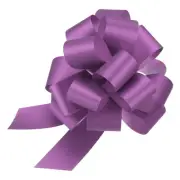 5pcs 5 Inch Large Pull Bow Gift Wrapping Big Pull Bows Ribbon Rose Red