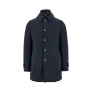 [HERNO] HERNO Padded SUB-ZERO single-breasted coat Man 48 48 Blue