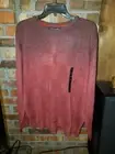 Tricots St Raphael-XL-Merlot Wine to Berry Ombre Long Sleeve Sweater