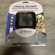 NEW/SEALED OREGON SCIENTIFIC AW133 GRILL RIGHT BLUETOOTH BBQ THERMOMETER