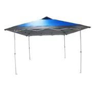 12 ft. Pop-Up Canopy Portable Outdoor Tent Shade Water Resistant Vented Top Blue