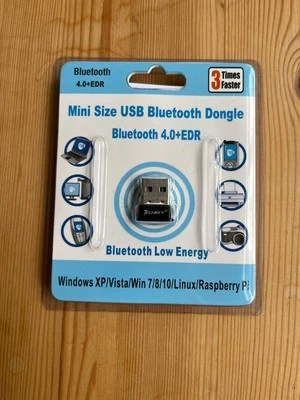 Mini Size USB Bluetooth Dongle Adapter 4.0 + EDR TECHKEY-001
