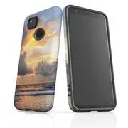 For Google Pixel 4a Case Armour Protective Cover Thai Sunset