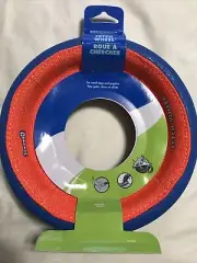 Chuckit FETCH WHEEL Small Dog Fetch Toy Rolling Frisbee Games 7.5 Inch NEW