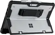 Case Compatible with Microsoft Surface Pro 12-inch (2025) Tablet, All-in-One Protective Rugged Cover Case with Pen Holder for Surface Pro 12 (Black)