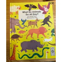 在飛比找蝦皮購物優惠-what do animals do all day 二手書