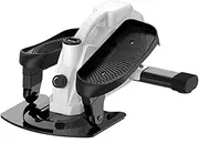 Mini Elliptical Machine with Non-Slip Pedal, Display Monitor and Adjustable Resistance.Mini Seated Exercise Equipment Portable