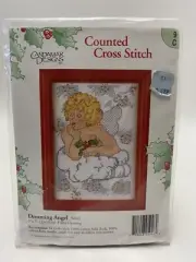 NIP Candamar “Dreaming Angel”counted Cross Stitch Kit