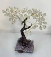 Quartz Gem Tree/Crystal Tree (M) 12 branches, 60 Crystals TR067