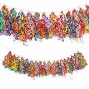 Swirl Tassel Garland, Party Decor, 1 Piece