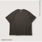 P.B.P 那個矮子品牌 / EMBROIDERY LOGO TEE - GRAY BROWN 尺寸1號