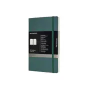 Moleskine Professional Soft Cover Notebook Forest Green (Large)